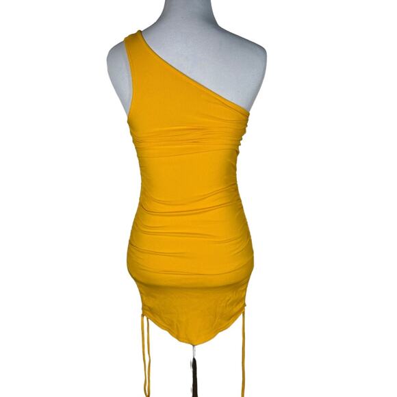 Ruch Into Love Dress in Radiant Yellow Steve Madden XS - Picture 5 of 7